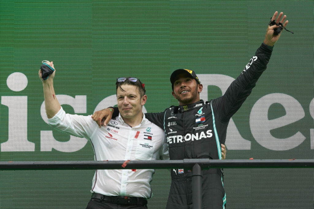 Peter Bonnington, Lewis Hamilton, Mercedes, Portugál Nagydíj 2020