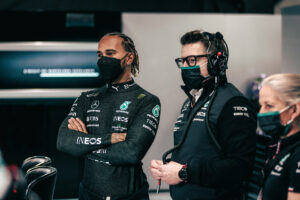 Peter Bonnington, Lewis Hamilton, Mercedes