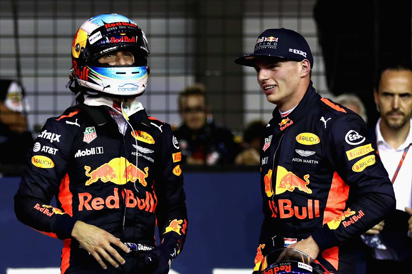 Daniel Ricciardo, Max Verstappen, Red Bull, Szingapúri Nagydíj, 2017
