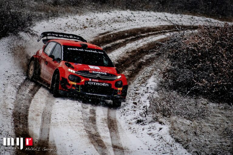 Hóban is kipróbálta Bútor Robi a C3 WRC-t (videó)