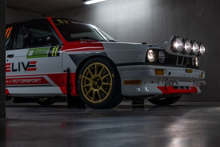 Csodaszép E30-as BMW-vel indul Neuville a Spa Rallyn