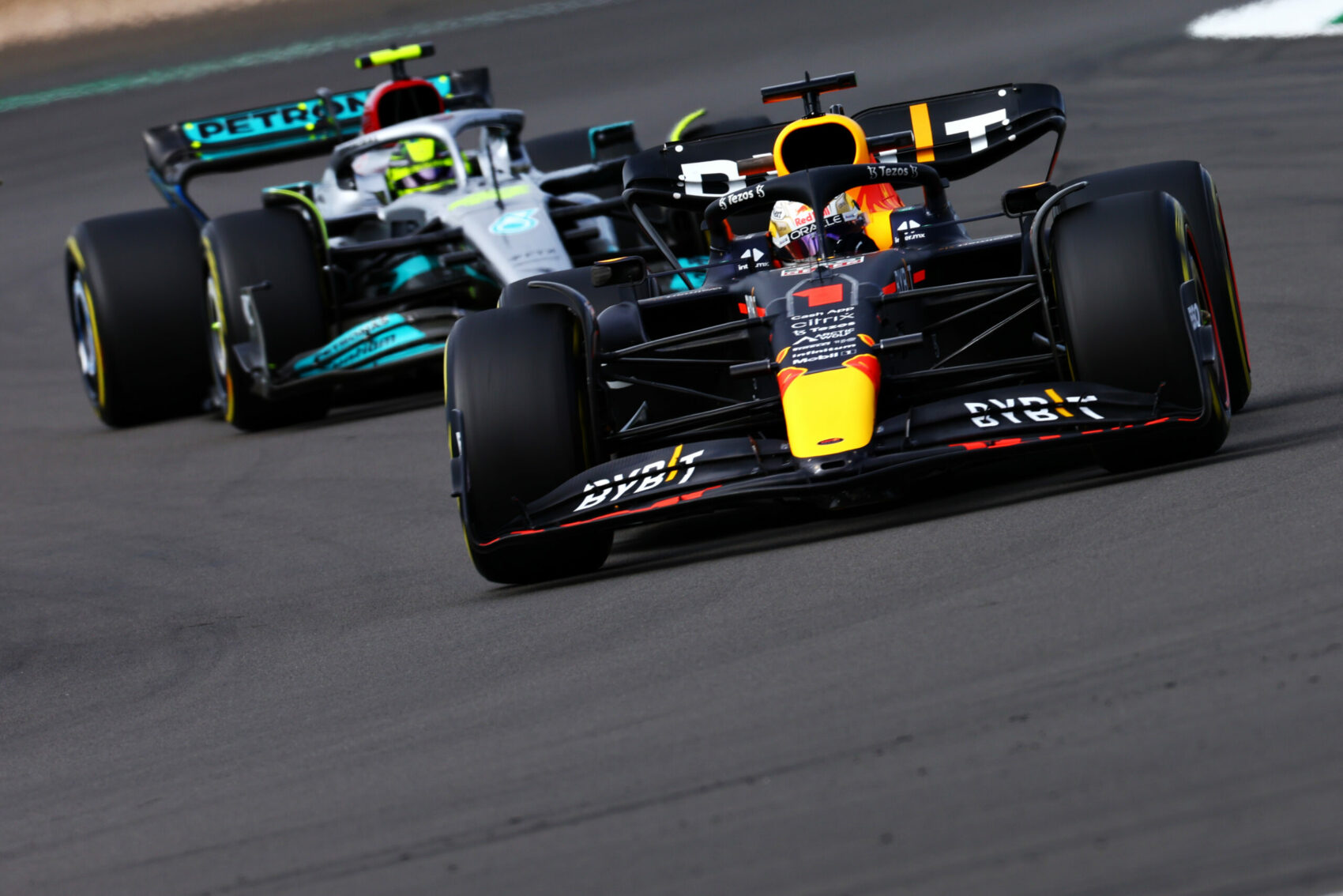 Max Verstappen, Red Bull, Lewis Hamilton, Mercedes, Brit Nagydíj
