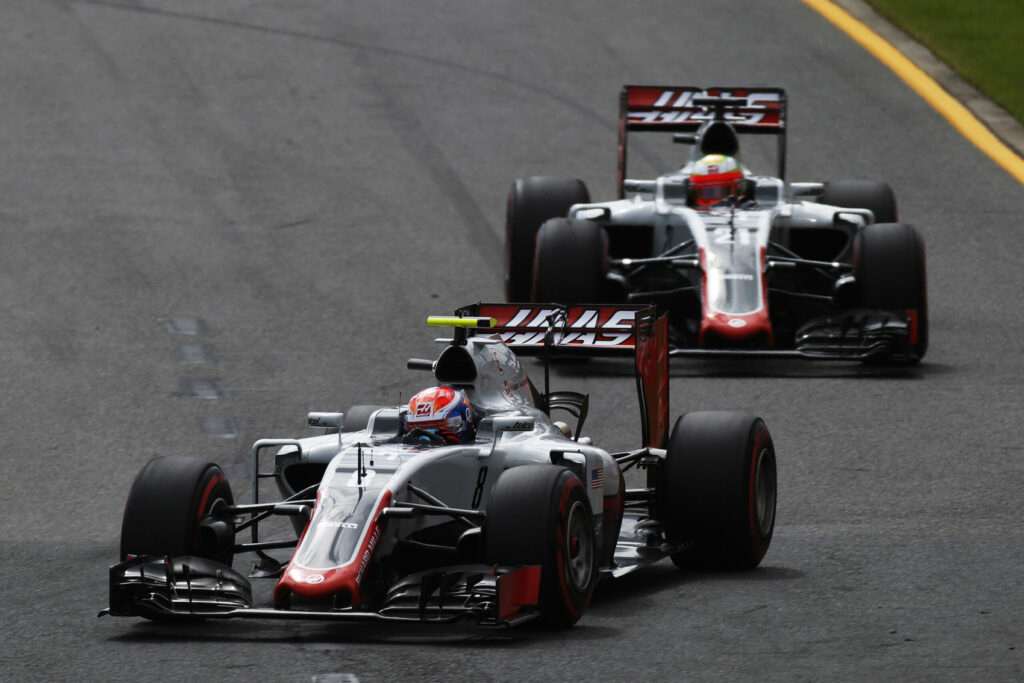 Romain Grosjean, Esteban Gutierrez, Haas, Ausztrál Nagydíj, 2016
