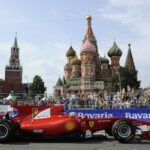 Ferrari-bemutató, Moszkva, Giancarlo Fisichella, Vörös tér