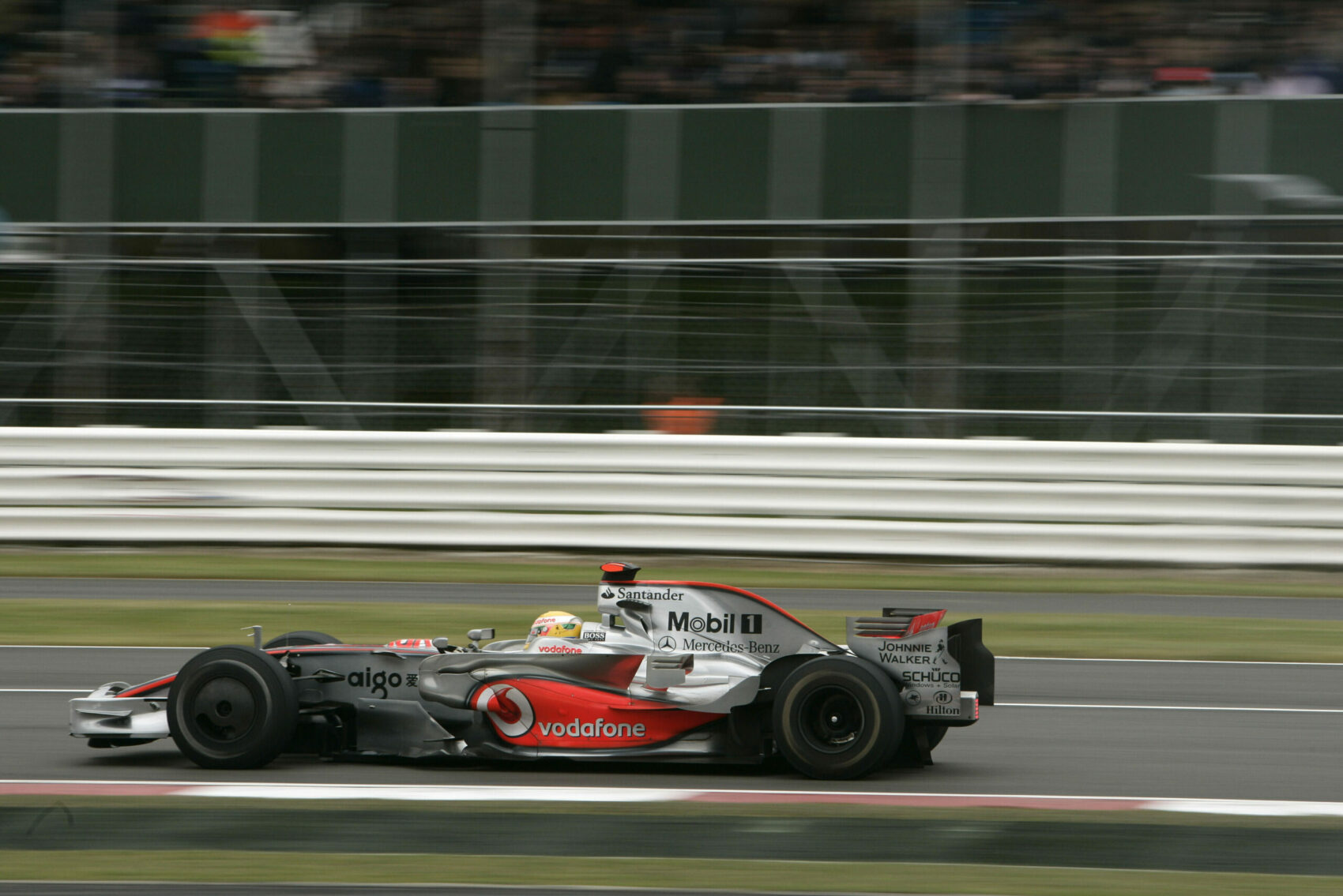 Lewis Hamilton, McLaren, 2008, Brit Nagydíj