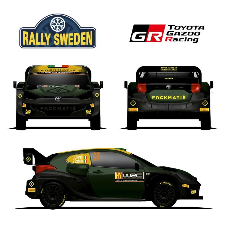 Bertelli kapja a negyedik Toyotát a Svéd Rallyn – exkluzív klub tagja lesz