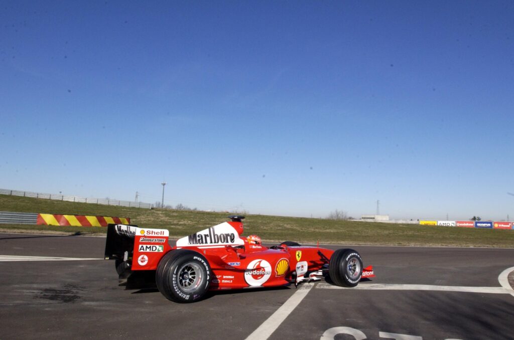 Michael Schumacher, Ferrari F2004, teszt, Fiorano