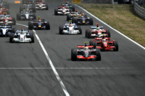 Magyar Nagydíj, 2007, raj, Lewis Hamilton, McLaren, Kimi Räikkönen, Ferrari