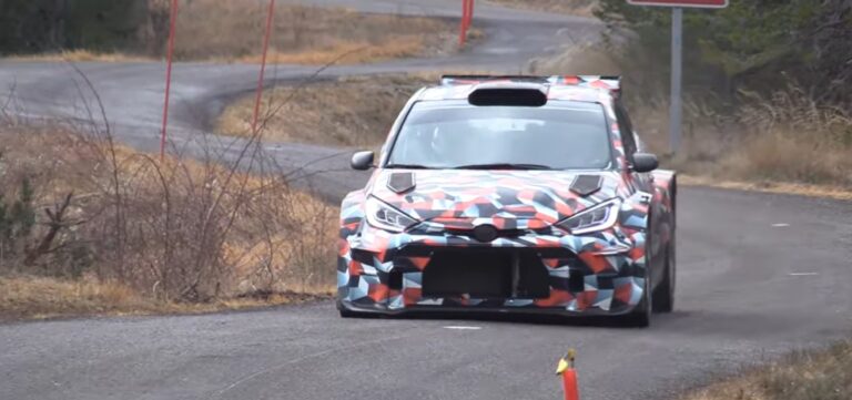 Kalle Rovanpera tesztelte a Rally2-es Toyotát (videó)