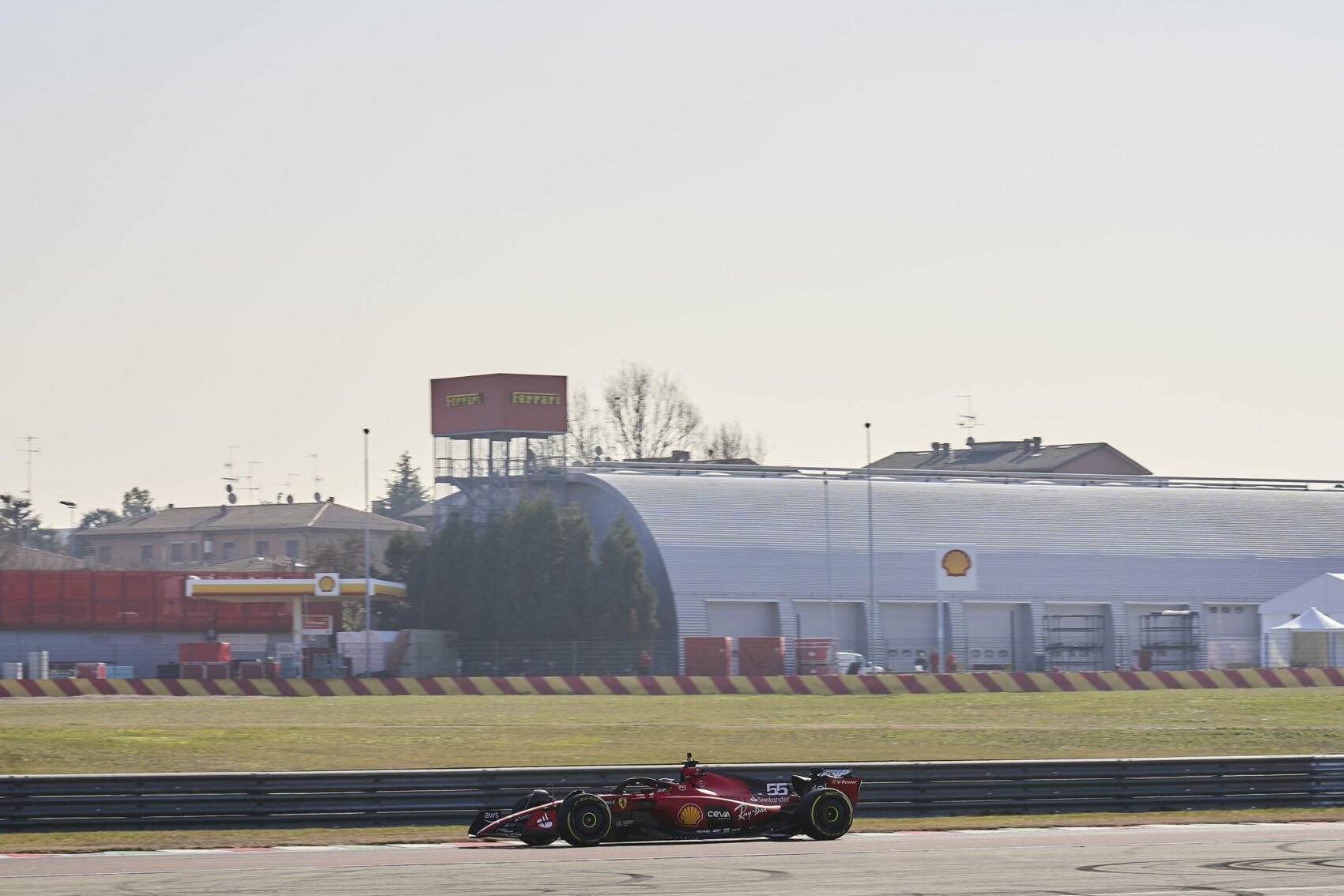 Ferrari SF-23, Carlos Sainz, Fiorano, autóbemutató, Scuderia Ferrari