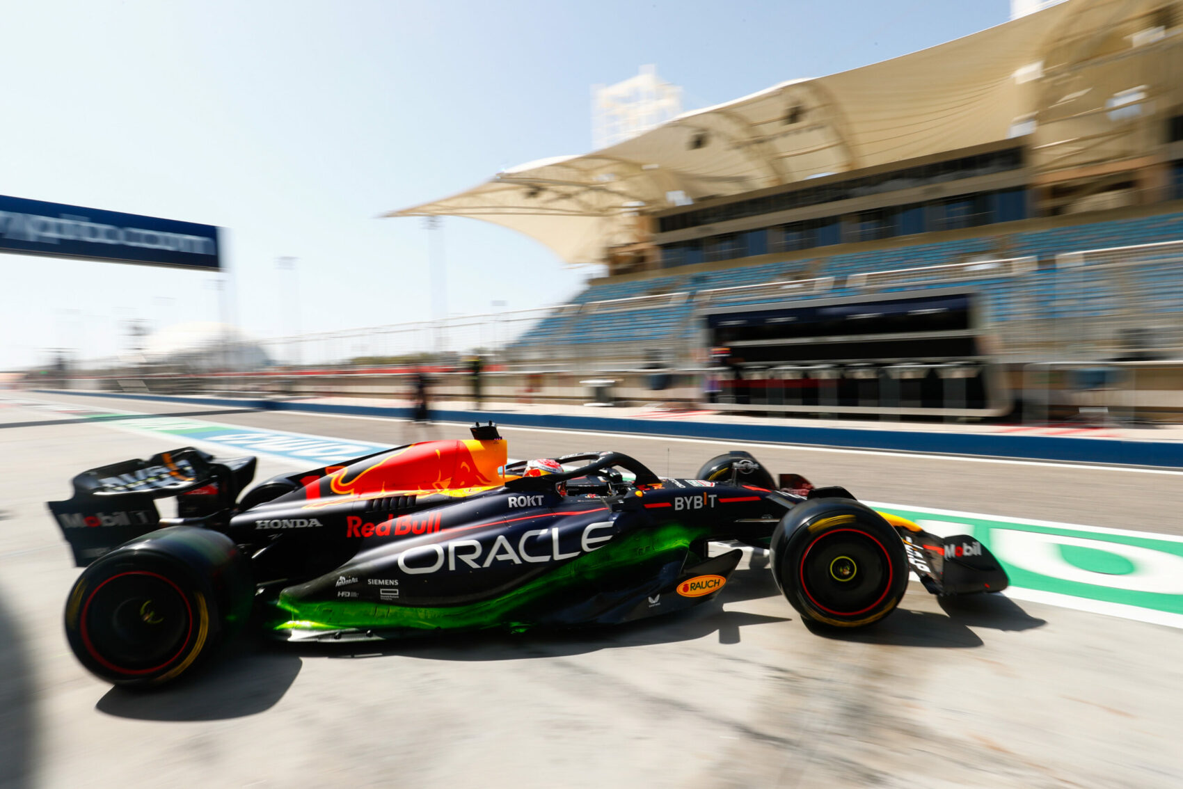 Max Verstappen, Red Bull, Bahrein teszt