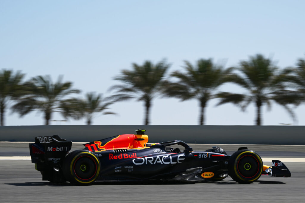 Sergio Pérez, Red Bull, Bahrein, teszt