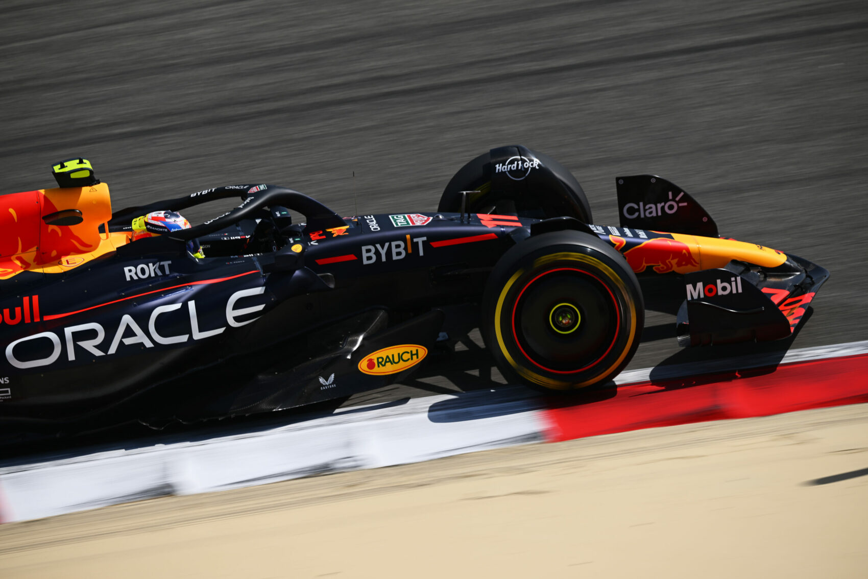 Sergio Perez, Red Bull, Bahrein, teszt