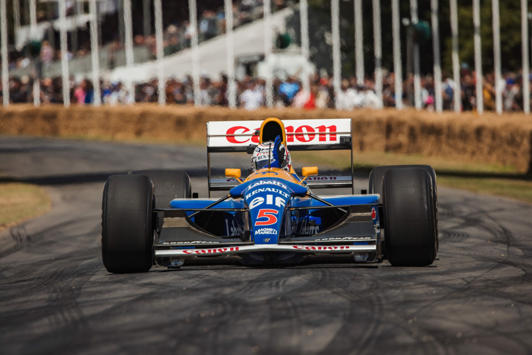 Nigel Mansell, Williams FW14B, Goodwood