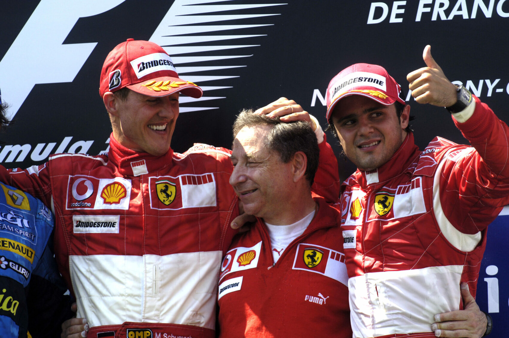 Michael Schumacher, Jean Todt, Felipe Massa, Francia Nagydíj, 2006