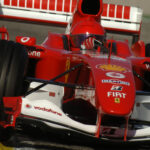 Valentino Rossi, teszt, Ferrari, Valencia, 2006