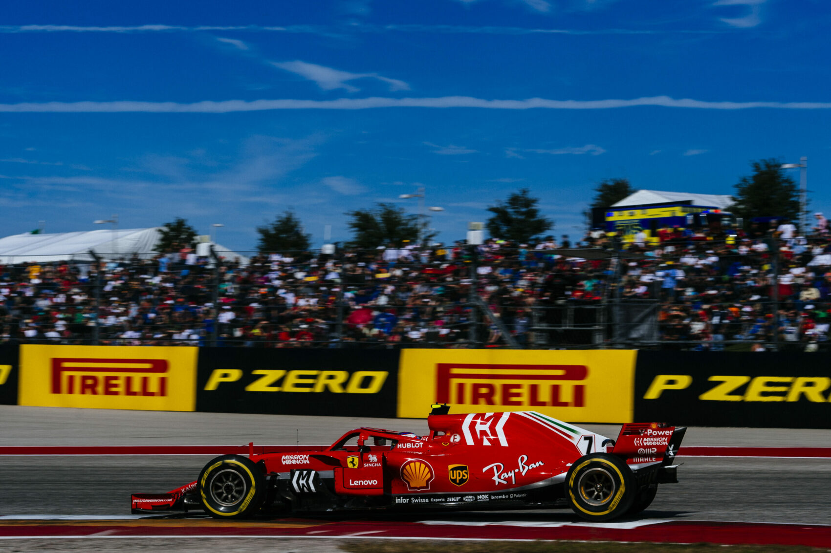 Kimi Räikkönen, Ferrari, USA Nagydíj, 2018