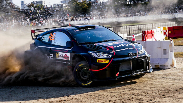 Versenyen is bemutatkozott a Rally2-es Toyota