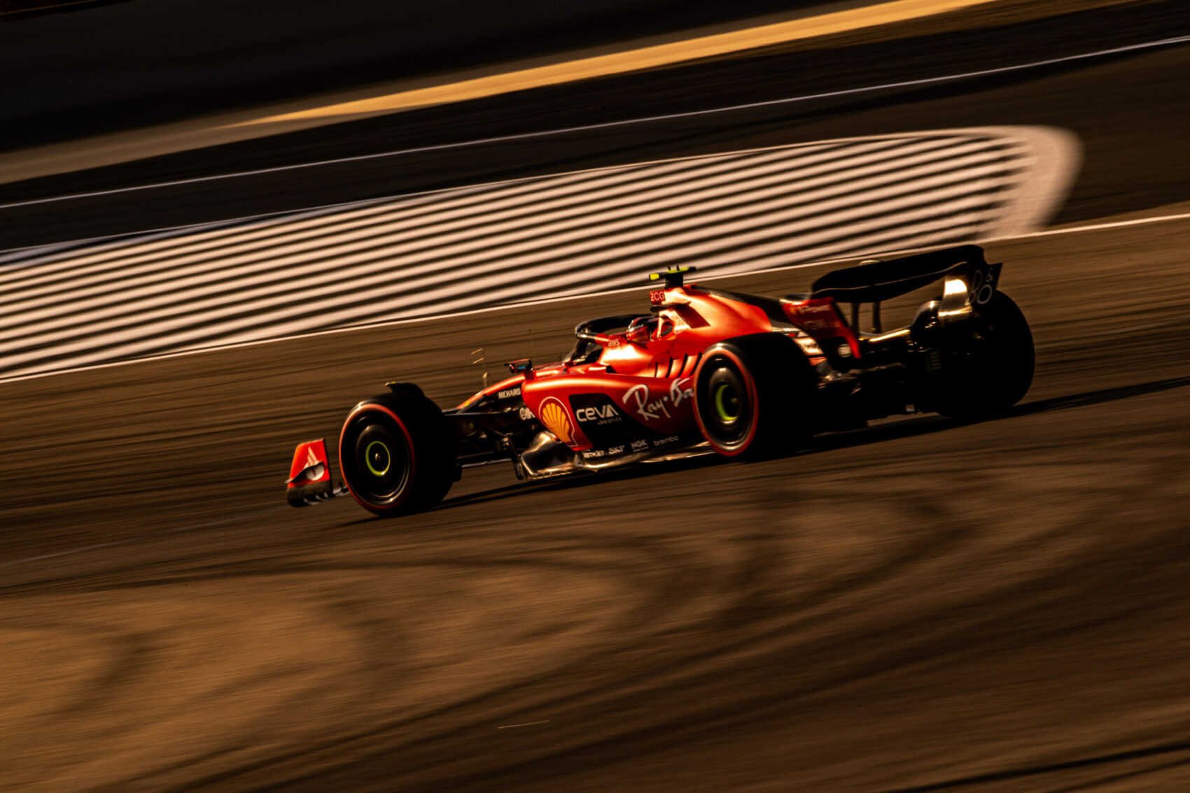 Carlos Sainz, Ferrari, Bahreini Nagydíj