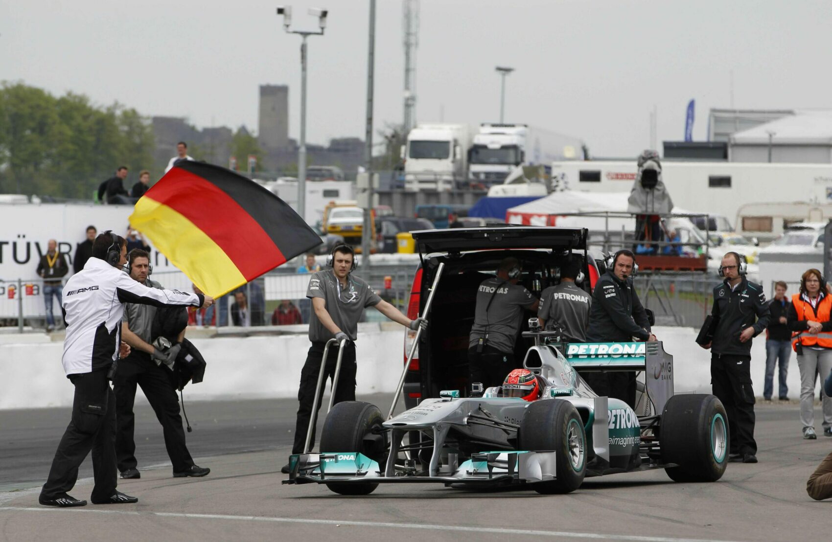 Michael Schumacher, Mercedes, Nordschleife, 2013