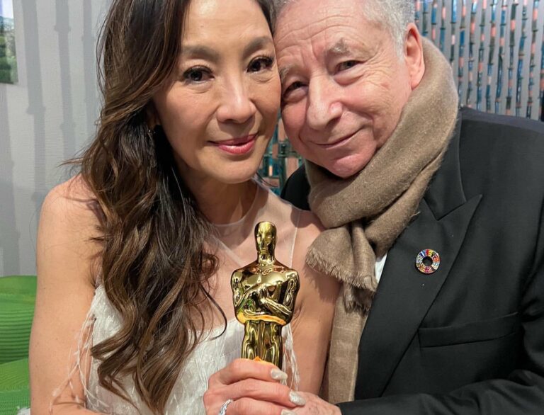 Történelmet írt a legendás Ferrari-főnök élettársa az Oscar-gálán