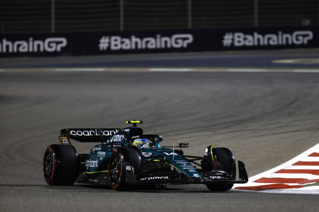 Fernando Alonso, Aston Martin, Bahreini Nagydíj