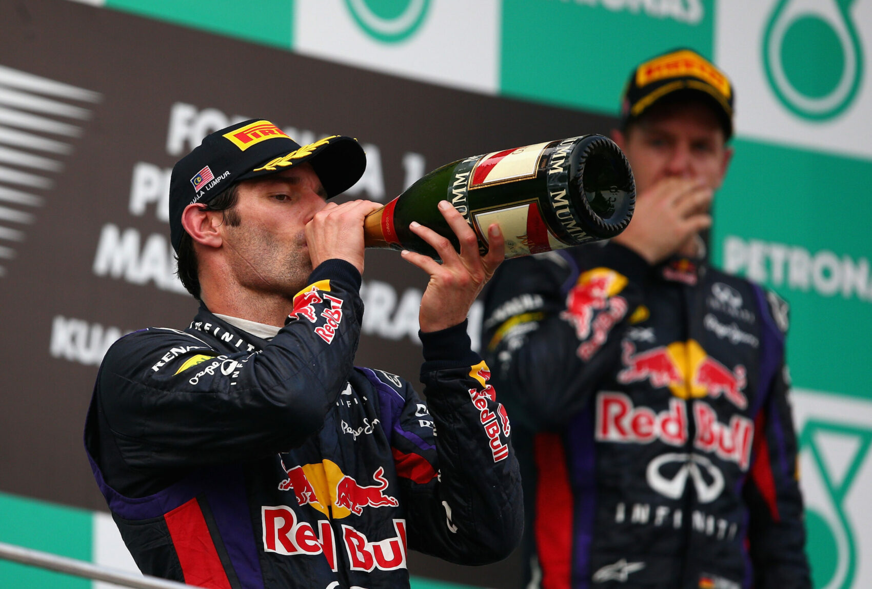 Mark Webber, Sebastian Vettel, Maláj Nagydíj 2013, Red Bull Racing