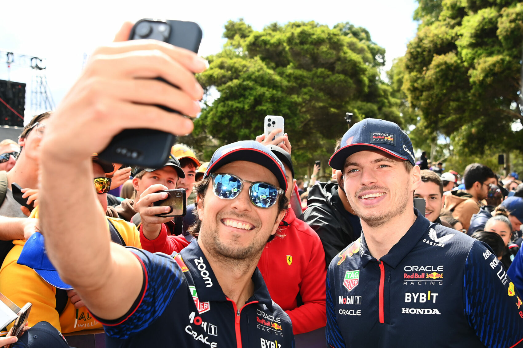 Sergio Pérez, Max Verstappen, Red Bull Racing, Ausztrál Nagydíj