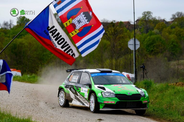 Herczig Norbert negyedik, László Zoltán dobogón kategóriájában a Horvát Rallyn