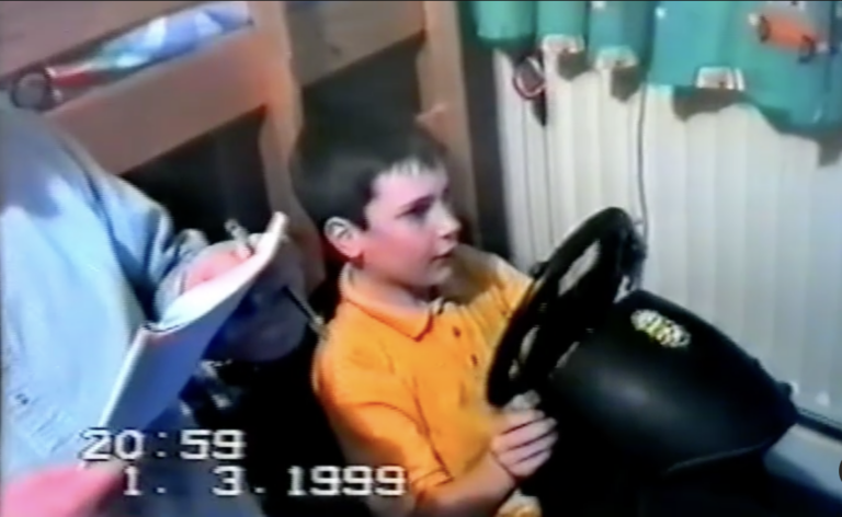 Craig Breen kilenc évesen már saját itiner alapján versenyzett Colin McRae legendás játékával (videó)
