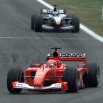 Michael Schumacher, Ferrari, Mika Häkkinen, McLaren, Spanyol Nagydíj, 2001