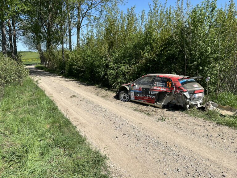 Drámai jelenetek a Lengyel Rallyn vasárnap délután