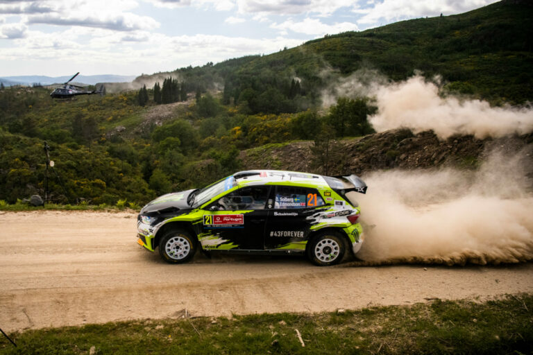 Oliver Solberg fánkozás miatt vesztette el vezető helyét Portugáliában
