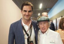 Roger Federer, Jackie Stewart, Miami Nagydíj
