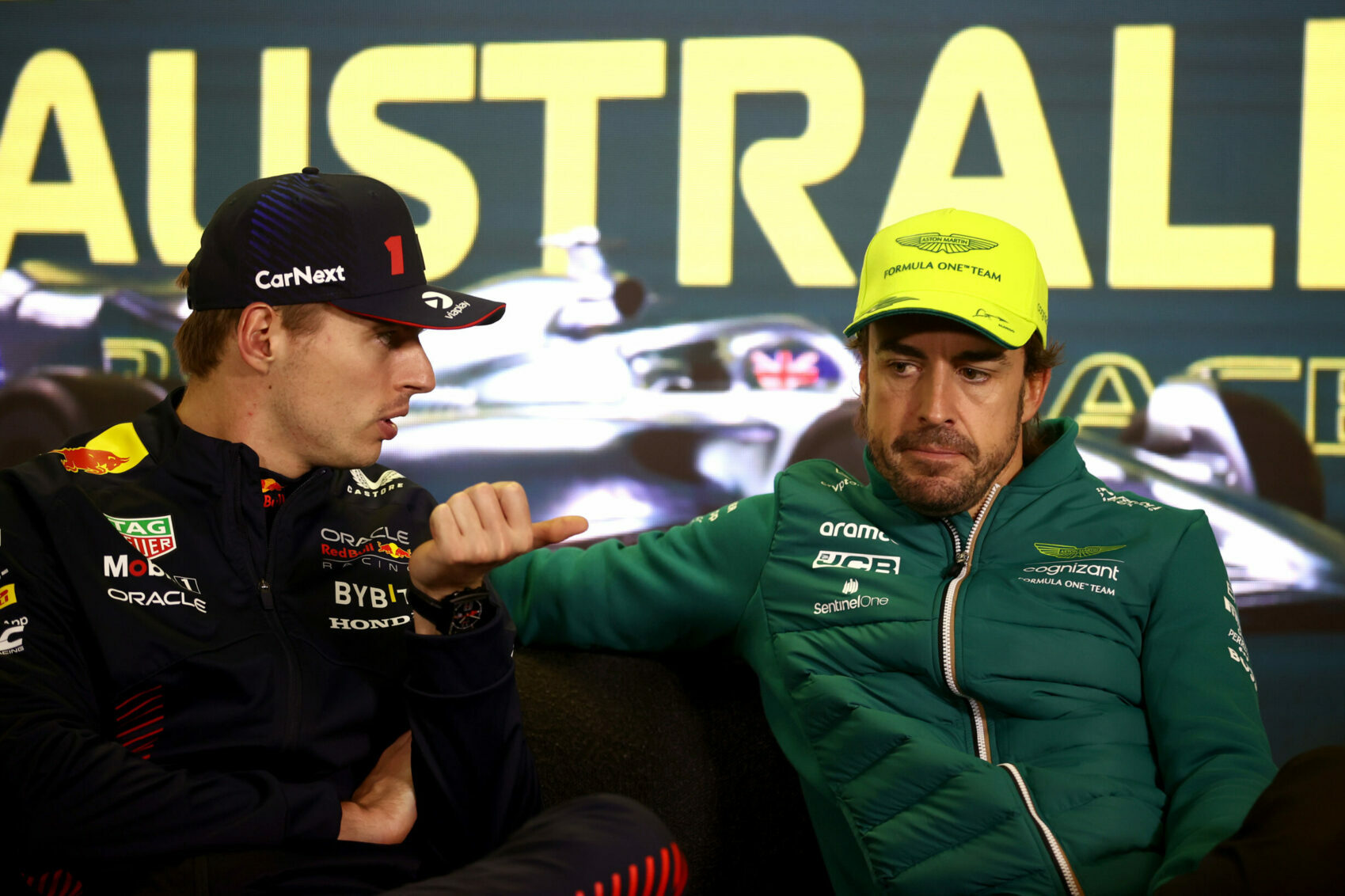 Forma-1, Max Verstappen, Fernando Alonso, Ausztrál Nagydíj 2023, futam