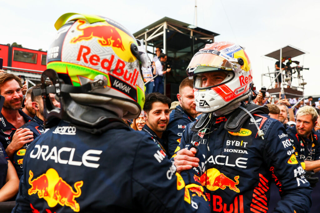 Max Verstappen, Sergio Pérez, Red Bull Racing, Azeri Nagydíj