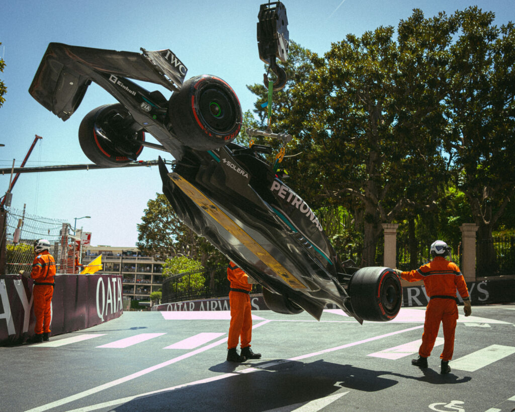 Lewis Hamilton, Mercedes, Monacói Nagydíj, padlólemez