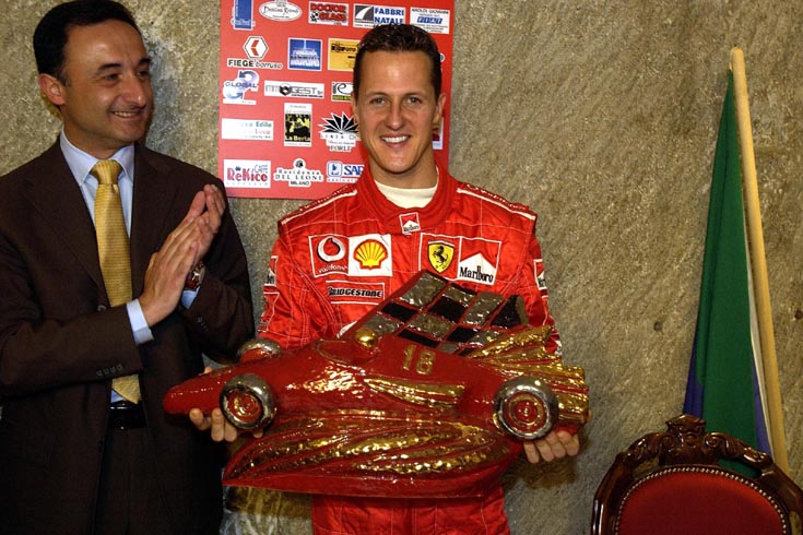 Michael Schumacher, Lorenzo Bandini trófea, 2004, Ferrari