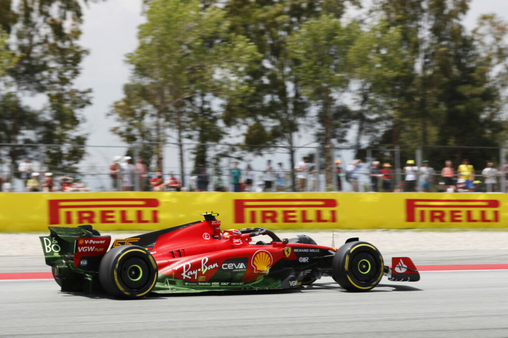 Carlos Sainz, Ferrari, Spanyol Nagydíj