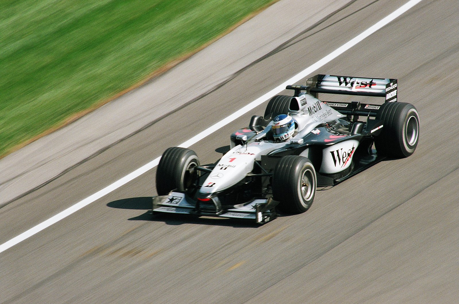 Mika Häkkinen, McLaren, USA Nagydíj, 2000