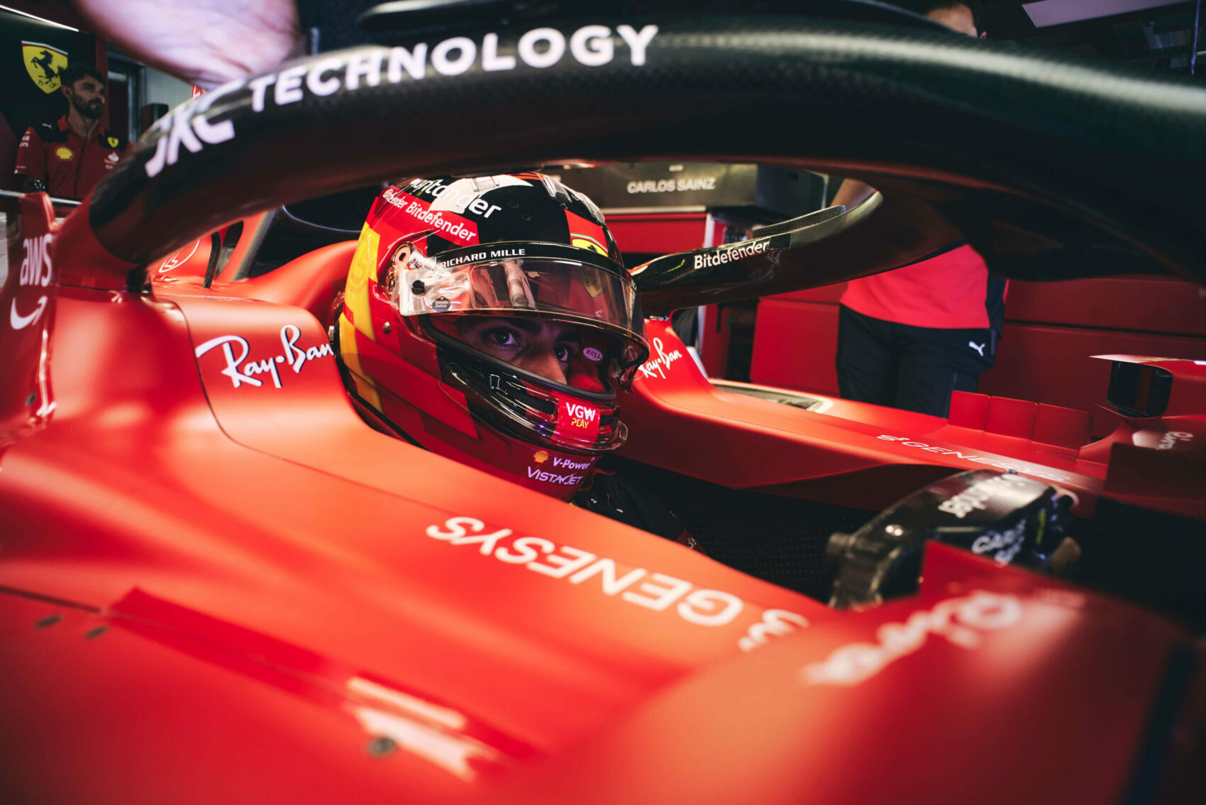 Carlos Sainz, Ferrari, Monacói Nagydíj
