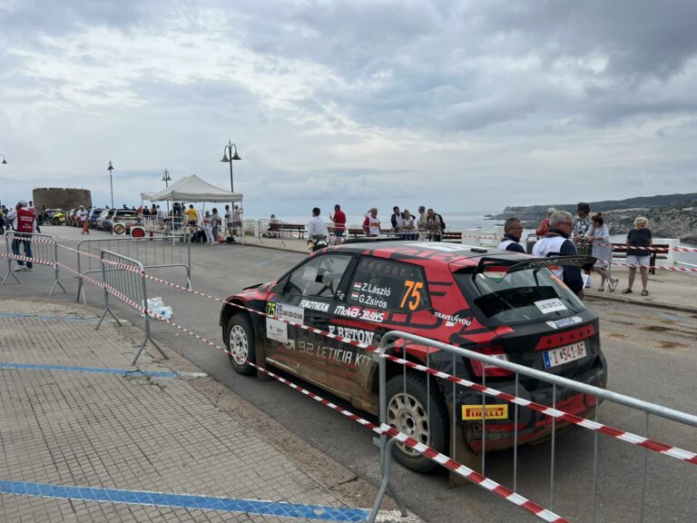 László Zoltán a munkás Szardínia Rally végén továbbra is a vb élmezőnyében