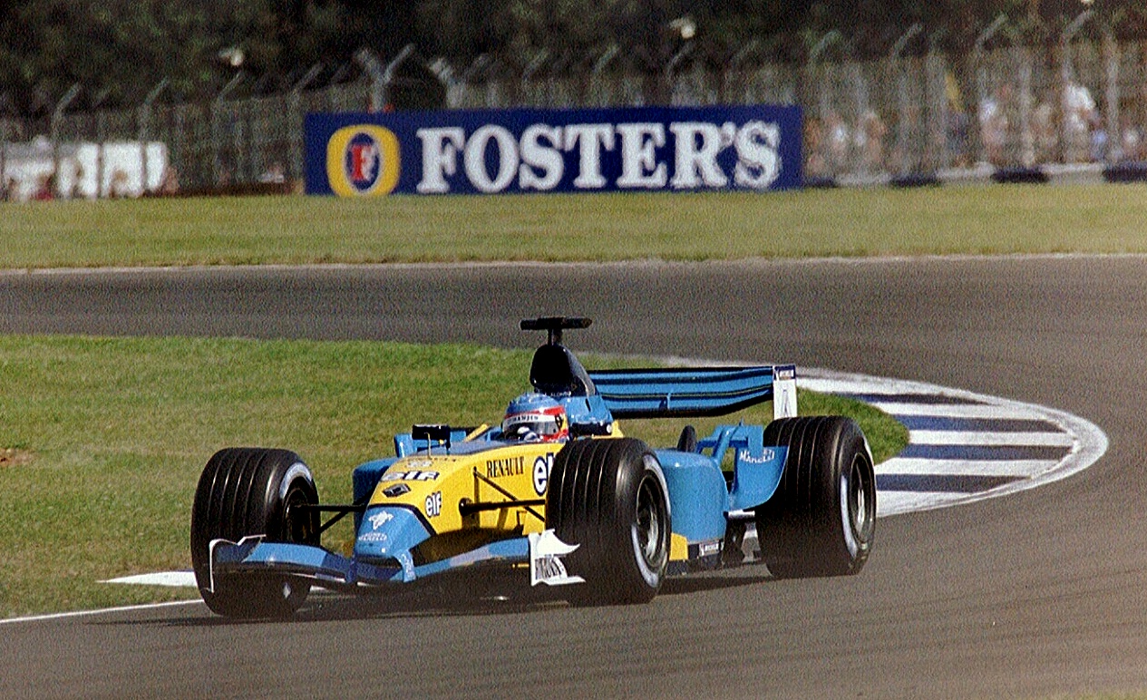 Fernando Alonso, Renault, Brit Nagydíj, 2003