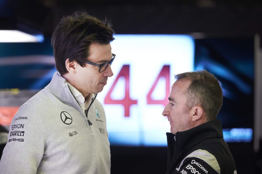 Paddy Lowe, Toto Wolff, Mercedes, 2016