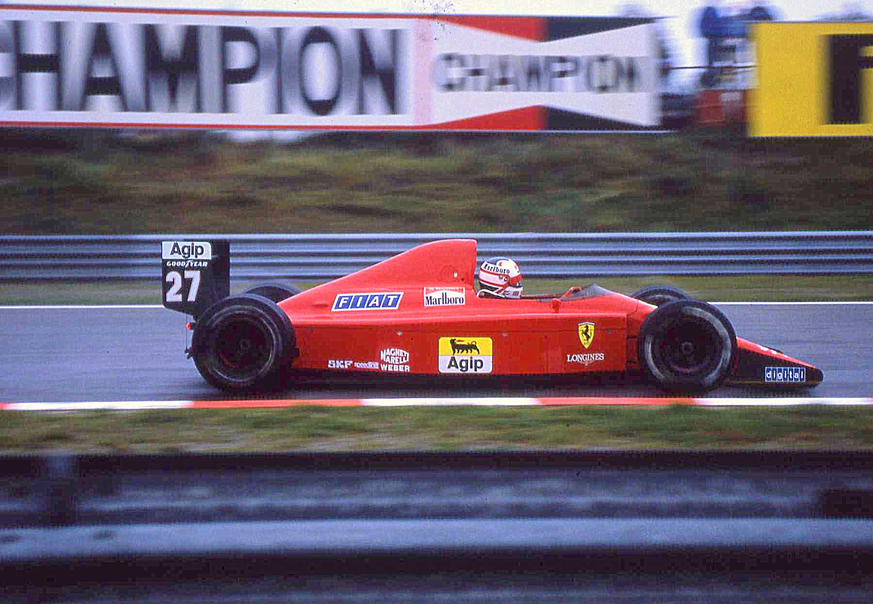 Nigel Mansell, Ferrari, 1989