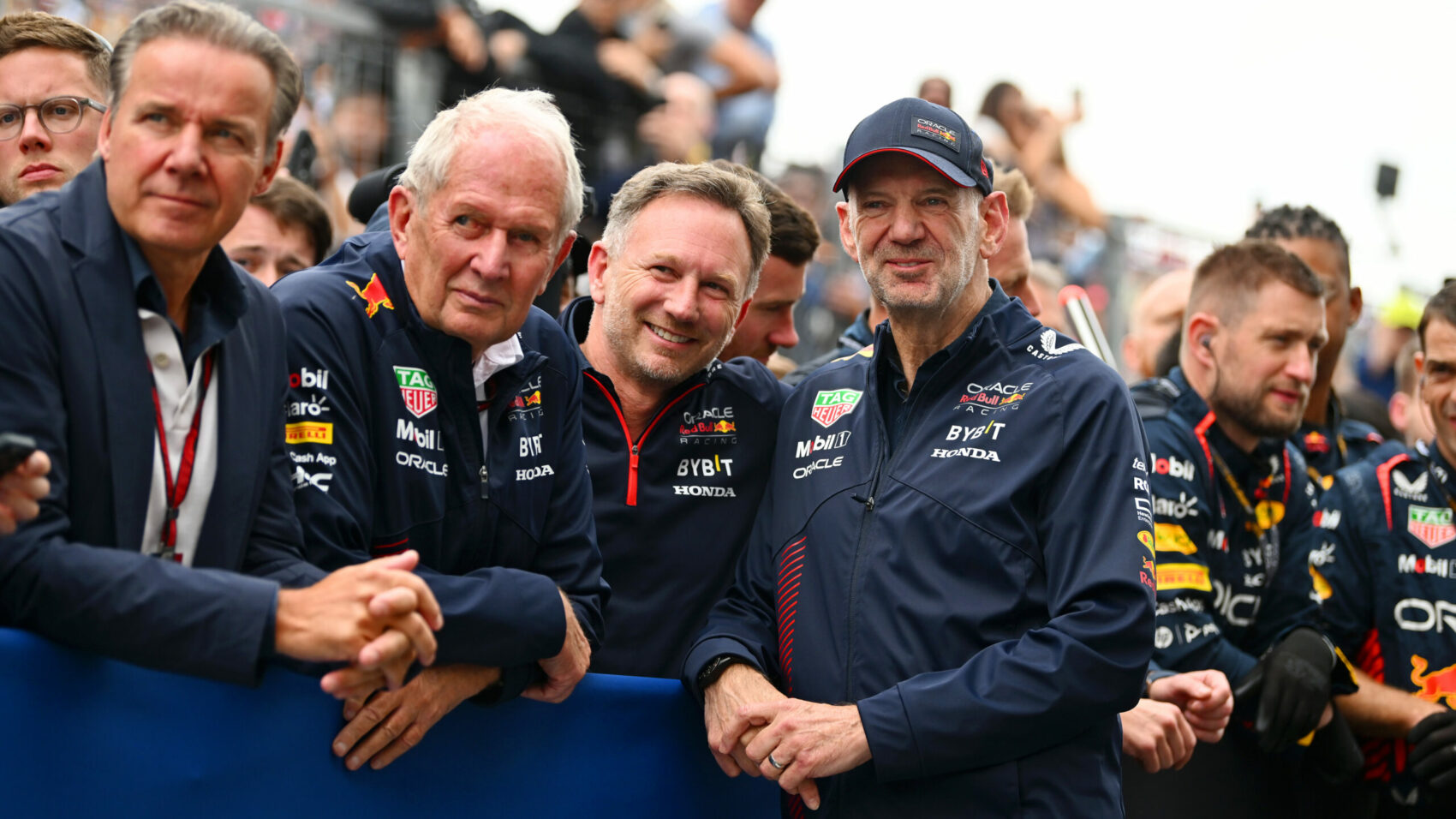 Helmut Marko, Christian Horner, Adrian Newey, Red Bull, Kanadai Nagydíj