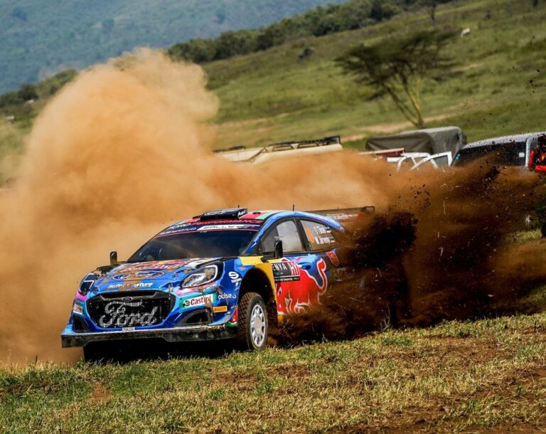 Már a shakedown is kemény volt a Szafari Rallyn