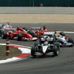 Kimi Räikkönen, McLaren, Ralf Schumacher, Williams, Michael Schumacher, Ferrari, Európa Nagydíj, rajt, 2003