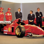 Michael Schumacher, Eddie Irvine, Luca di Montezemolo, Jean Todt, John Barnard, Ferrari, 1996