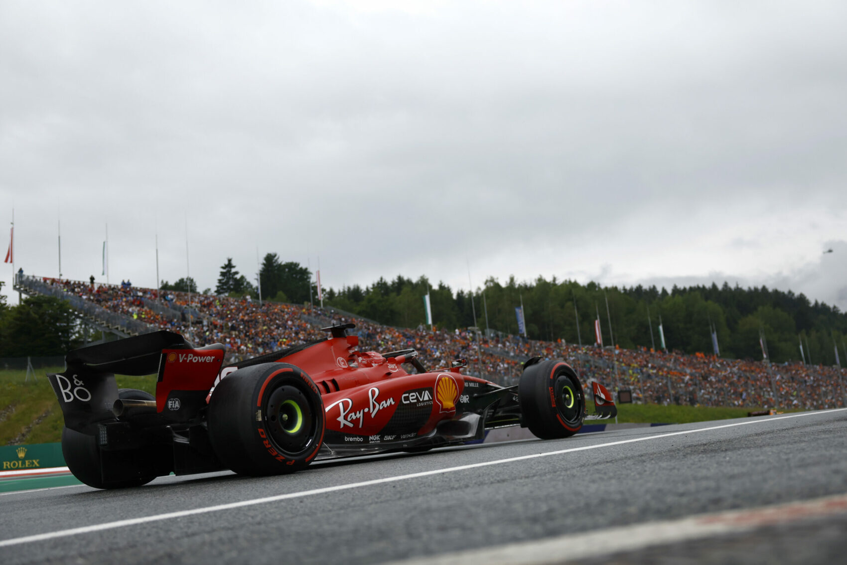 Forma-1, Charles Leclerc, Ferrari, Osztrák Nagydíj 2023, szombat